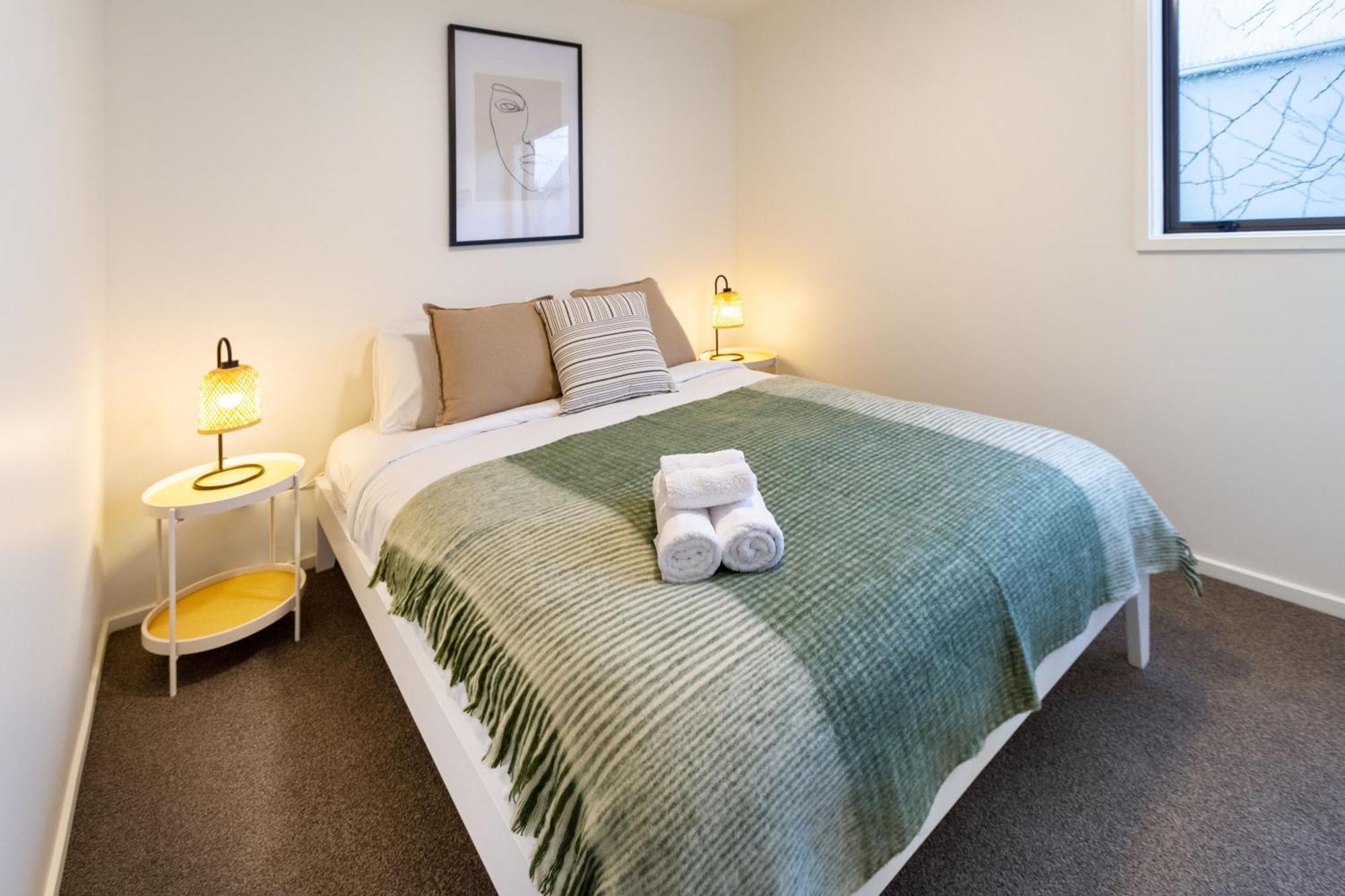 Warm Chch Apartment Park View & Garage Parking Christchurch Bagian luar foto